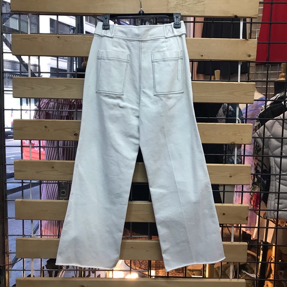 NWT,Derek Lam 10 Crosby Culotte Pant,off white - Picture 3 of 15